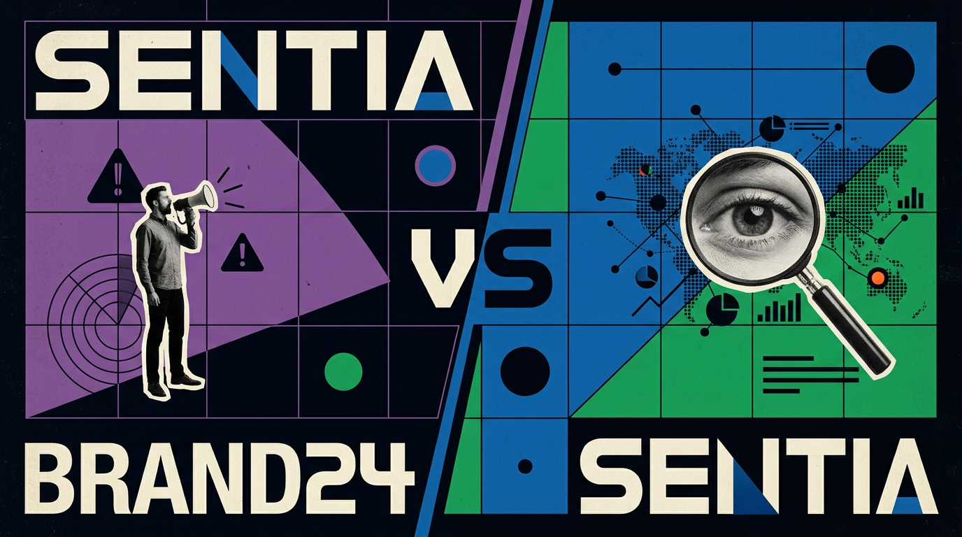 Sentia vs Brand24 · the honest comparison