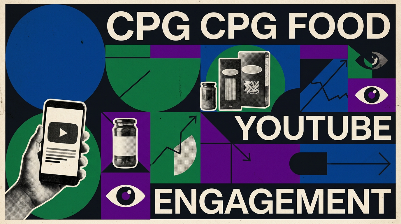 CPG Food on YouTube: Engagement Rate Benchmarks (2026 Q2)