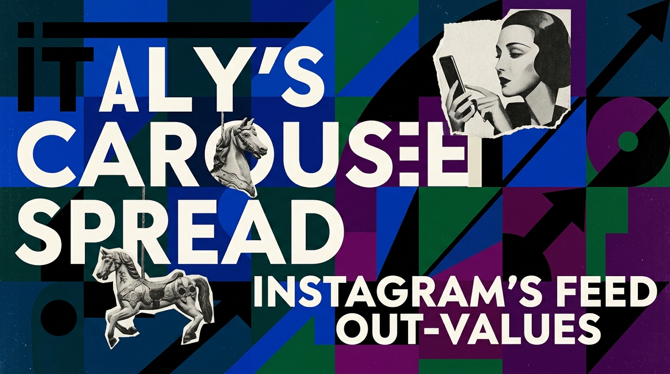 Italy's Carousel Spread: Instagram's Feed Out-values Its Facebook Twin at a Lower CPM Cover Image