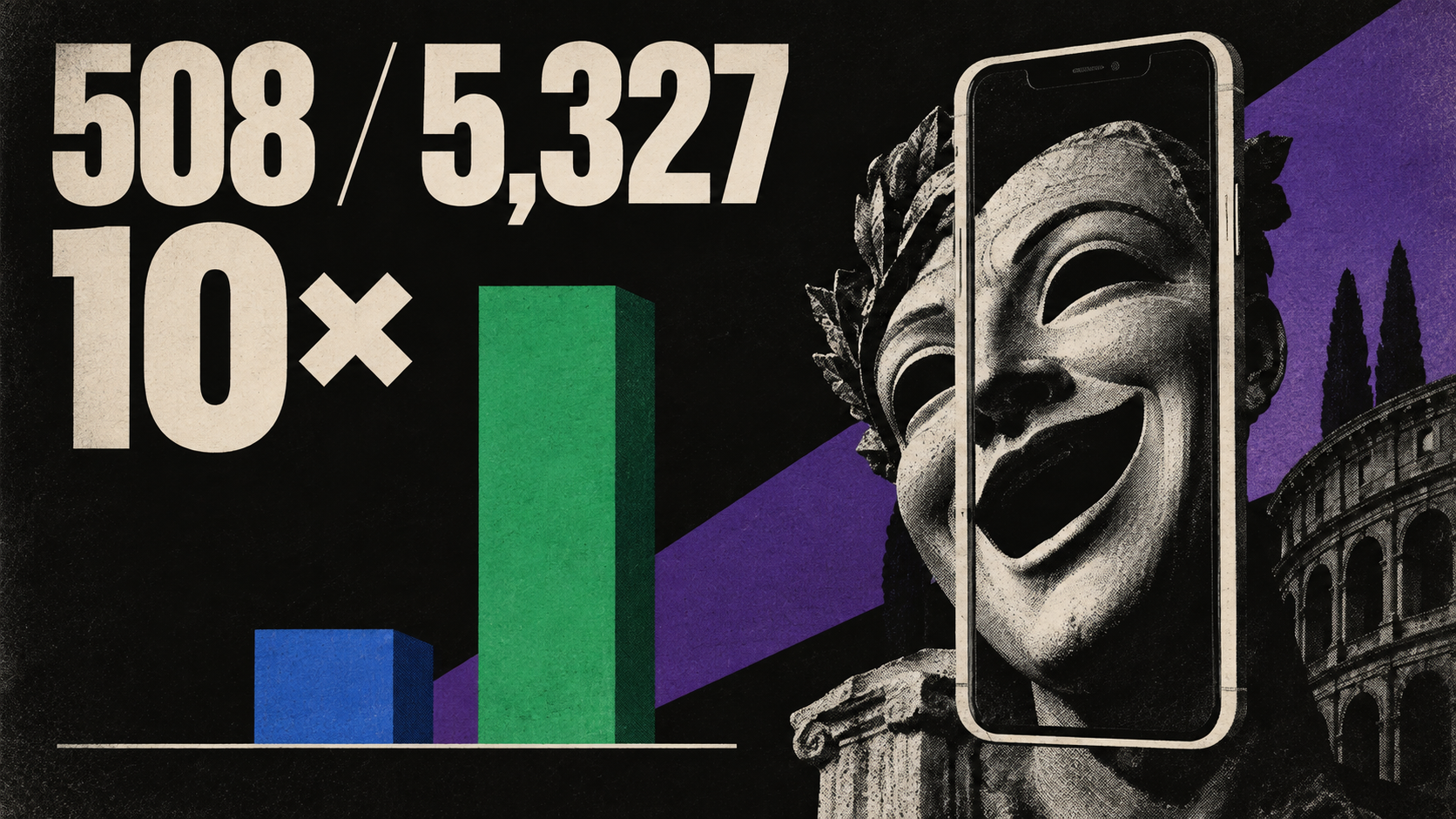 508 or 5,327 Views: Italian Entertainment on TikTok Is a Ten-X Sorting Game Cover Image