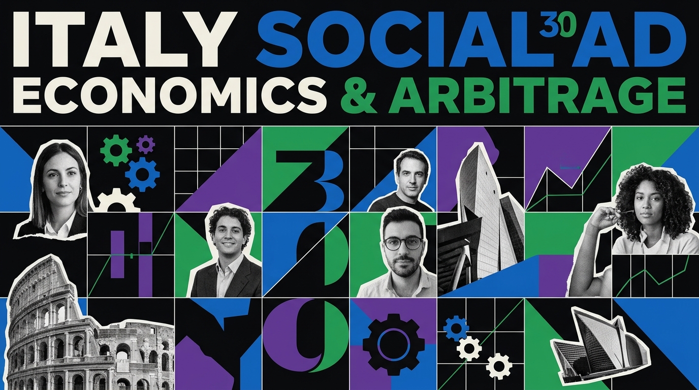 Italian Social Ad Economics: Cross-Platform Format Arbitrage and the Stories Divide Cover Image