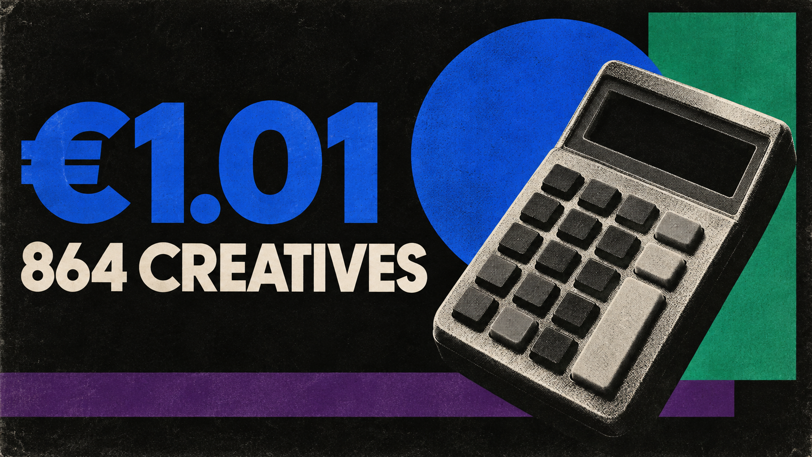 Italian Electronics Facebook Sales Ads: A 1.01 Euro Median Spend Across 864 Creatives Cover Image