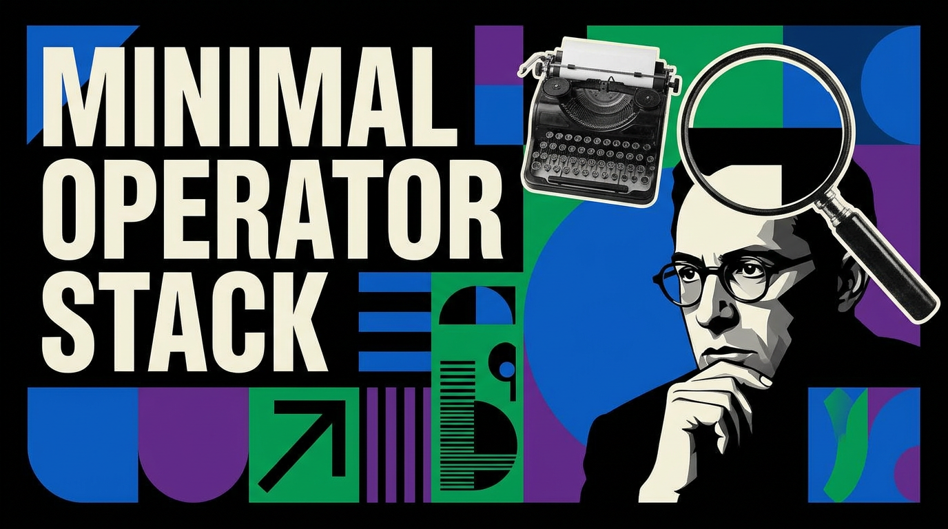 The Minimal Operator Stack: Mastering Inbox and Telegram Workflows Cover Image