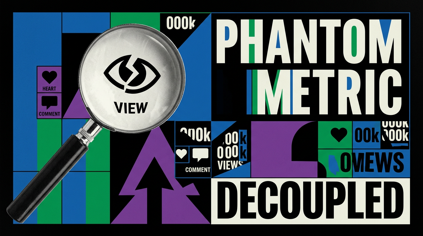 The Phantom Metric: Why Instagram Views Have Decoupled From Engagement Cover Image
