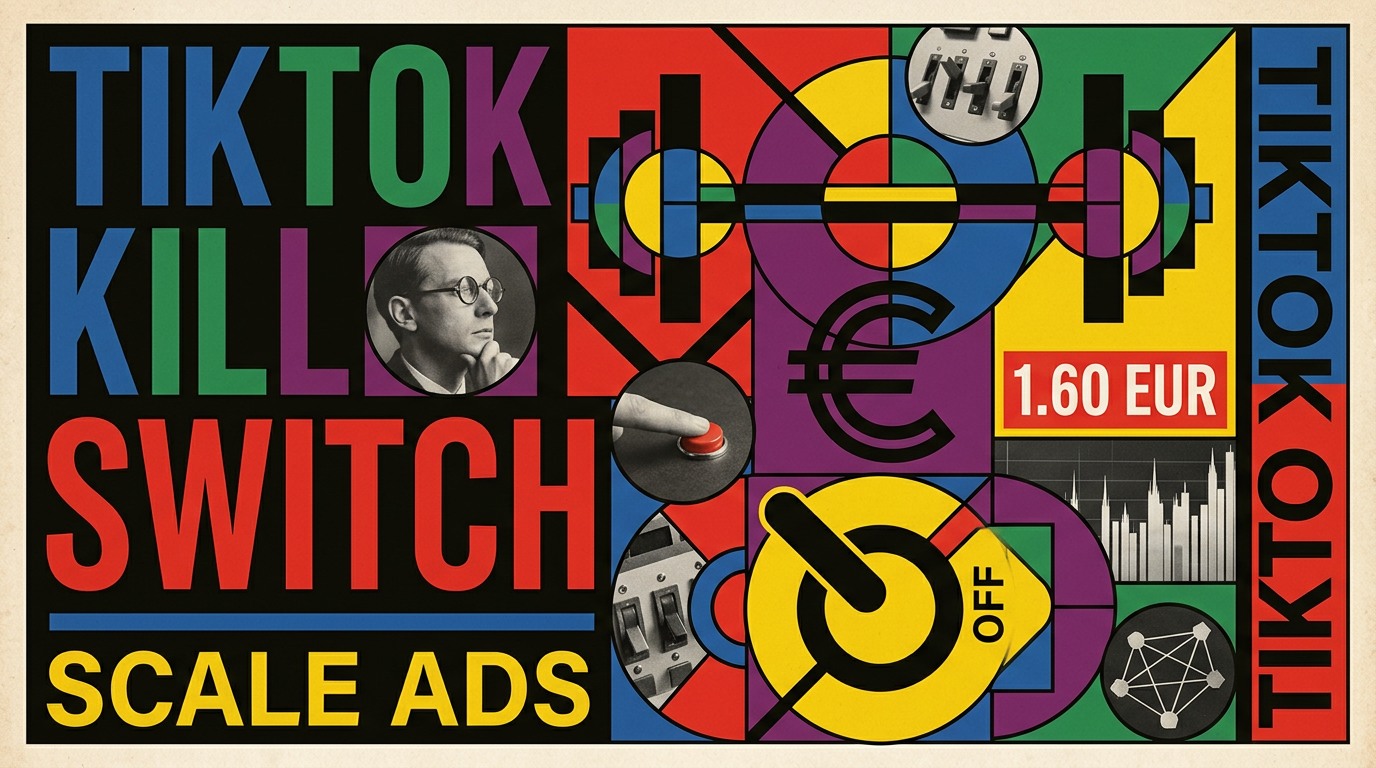 The Million Euro Barbell: How Five Brands Scaled TikTok Using 1.60 EUR Kill Switches Cover Image