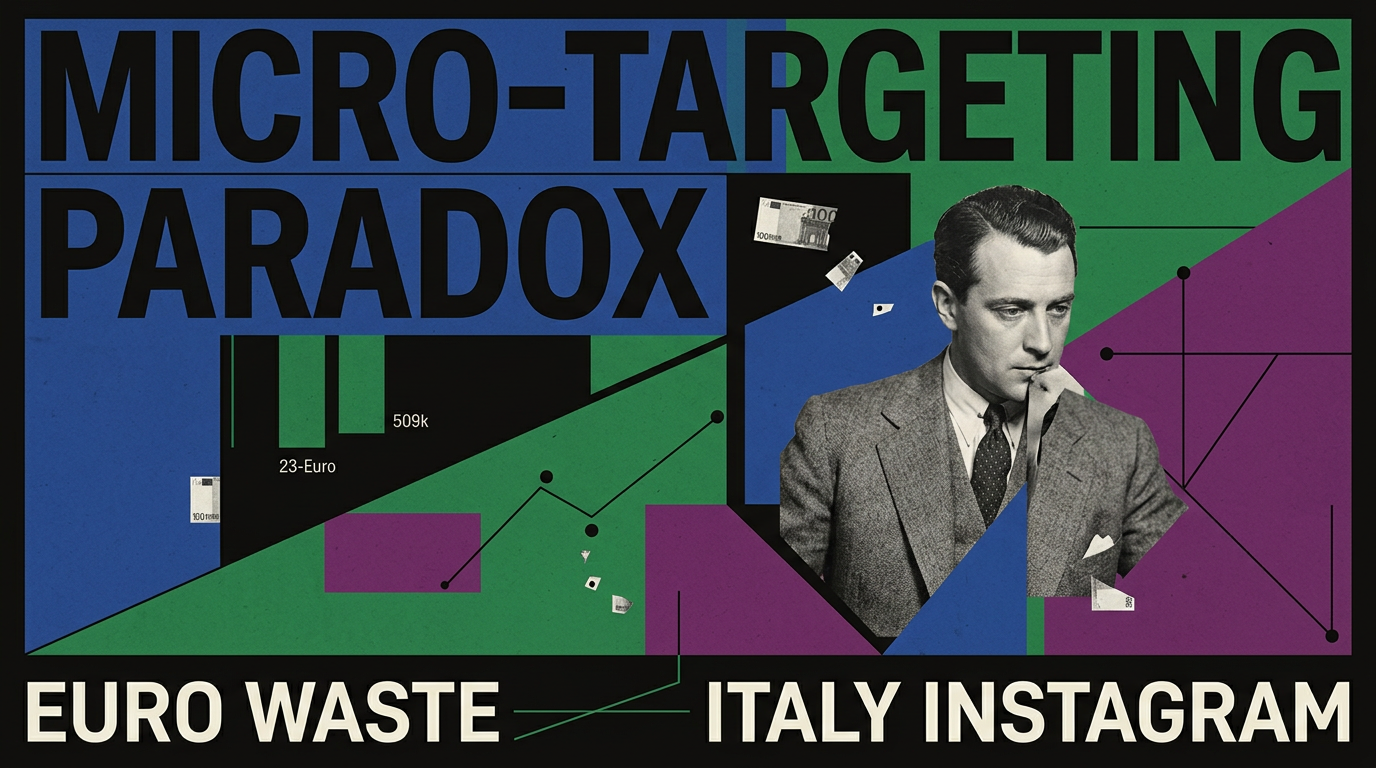 The Micro-Targeting Paradox: Why Italian Instagram Campaigns Burn 509k Euros in 23-Euro Increments Cover Image