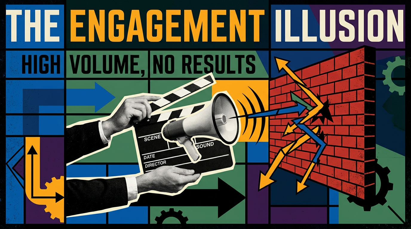 The Three-a-Day Illusion: Why Pumping 240 Posts a Quarter Cannot Fix Broken Engagement Cover Image