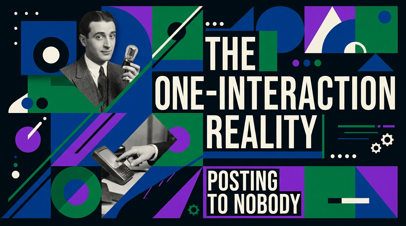 The One-Interaction Reality: Why an Italian Electronics Brand Is Posting to Nobody on Instagram Cover Image