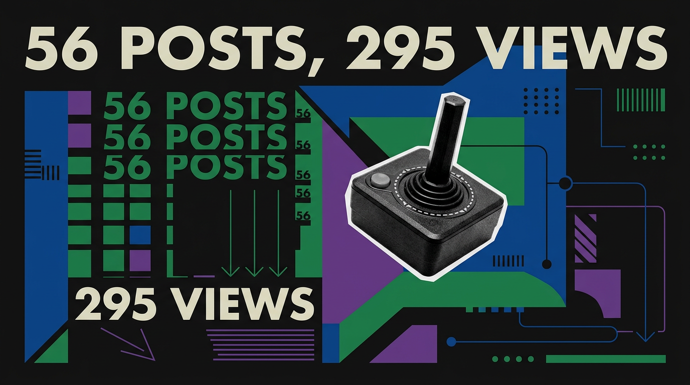 The 56-Post Illusion: Why a Gaming Brand's Relentless YouTube Schedule Yields Just 295 Views a Video Cover Image