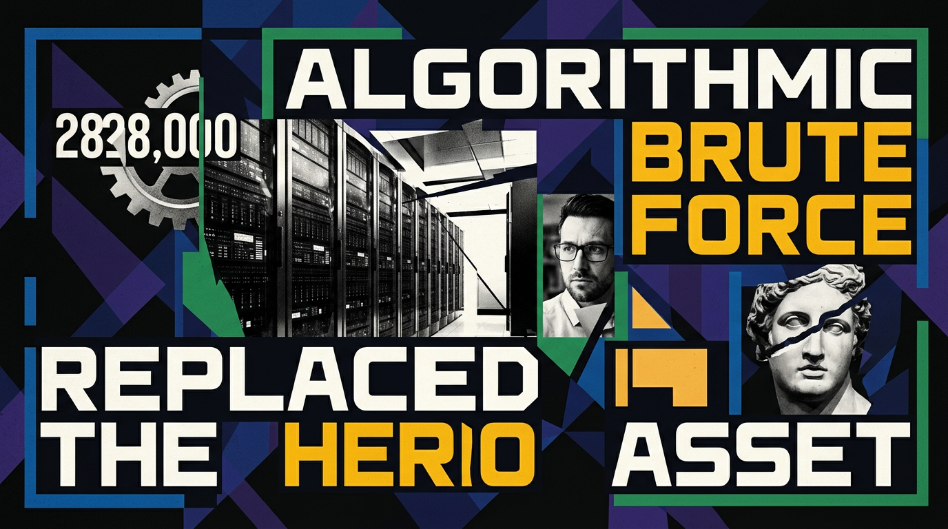 The 28,000-View Ghost Town: How Algorithmic Brute Force Replaced the Hero Asset Cover Image