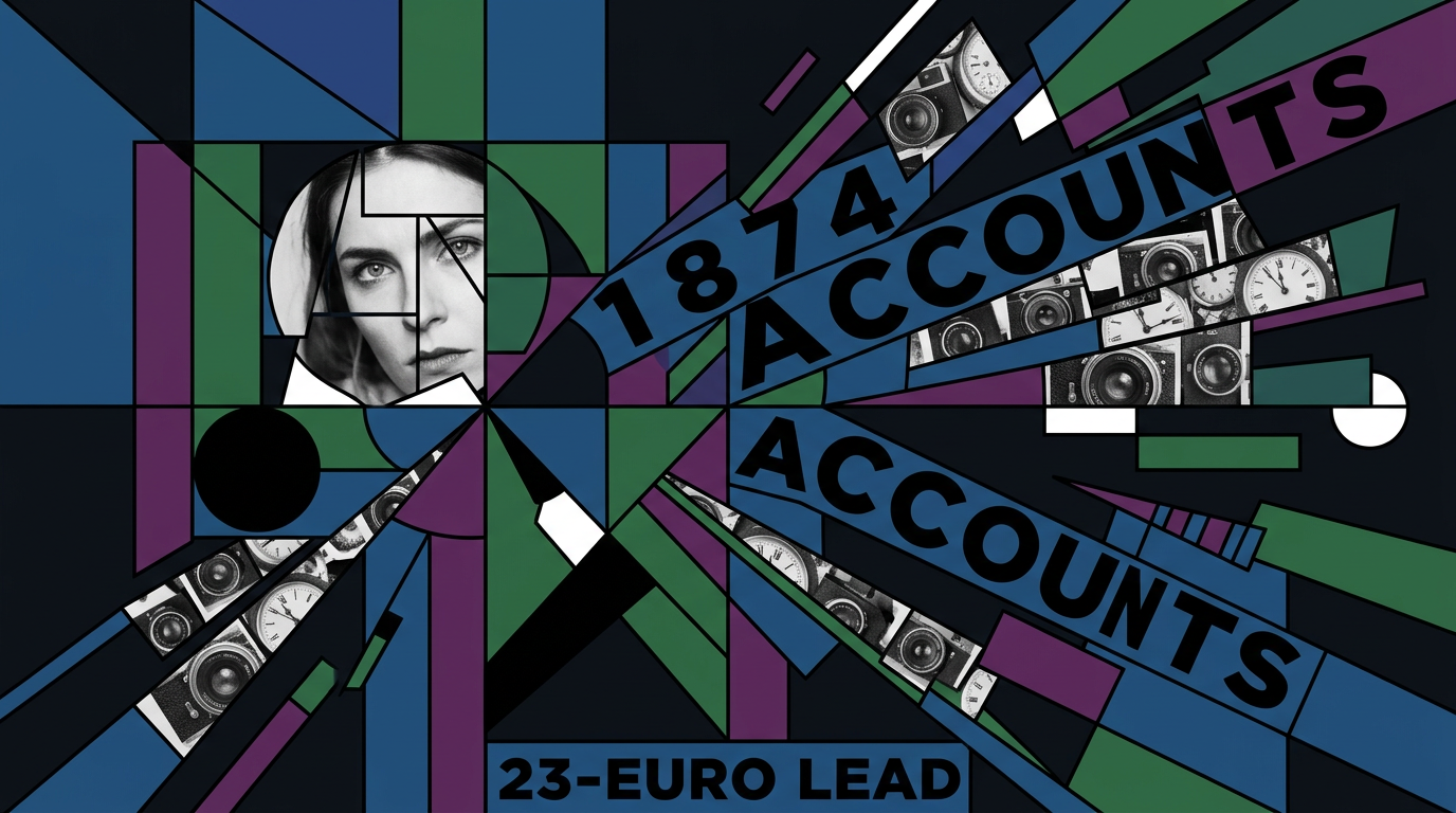 The 23-Euro Lead: Why 15 Brands Sharded Their Instagram Ads Across 1,874 Accounts Cover Image