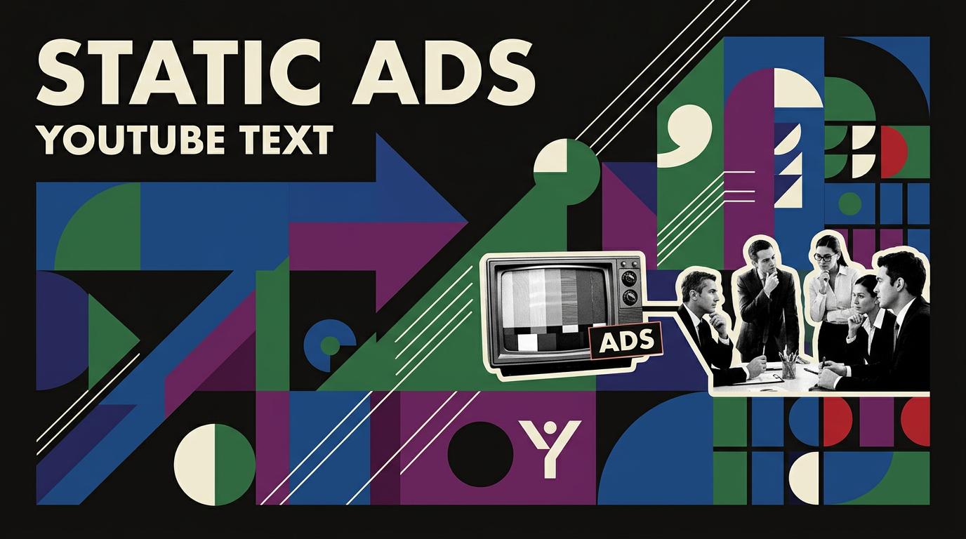 The YouTube Text Anomaly: Why 20 Brands Are Quietly Dumping Millions Into Static Ads Cover Image