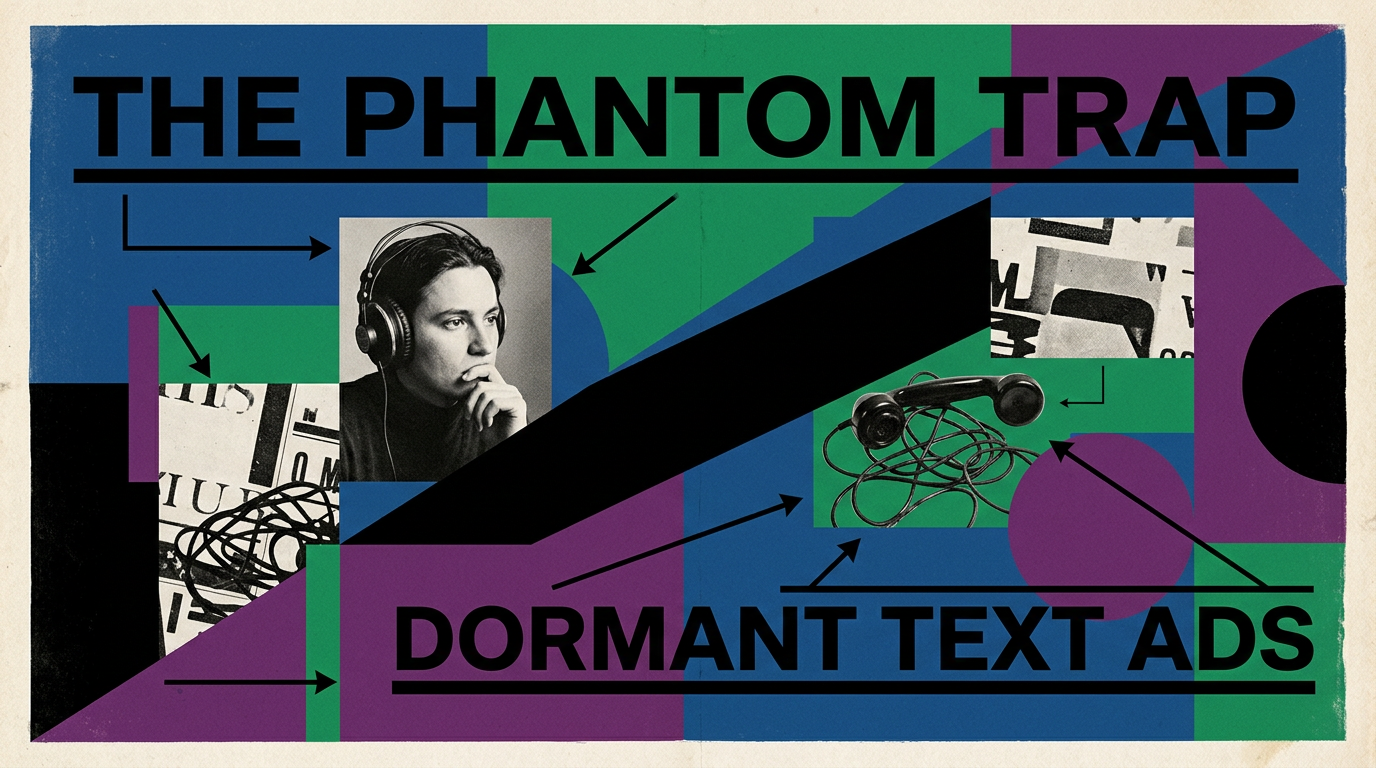 The Phantom Trap: Why One Entertainment Brand Deployed Dormant Text Ads on YouTube Cover Image
